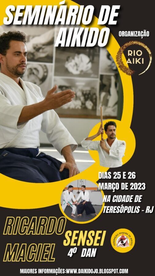 O seminário com Ricardo Maciel sensei foi um sucesso