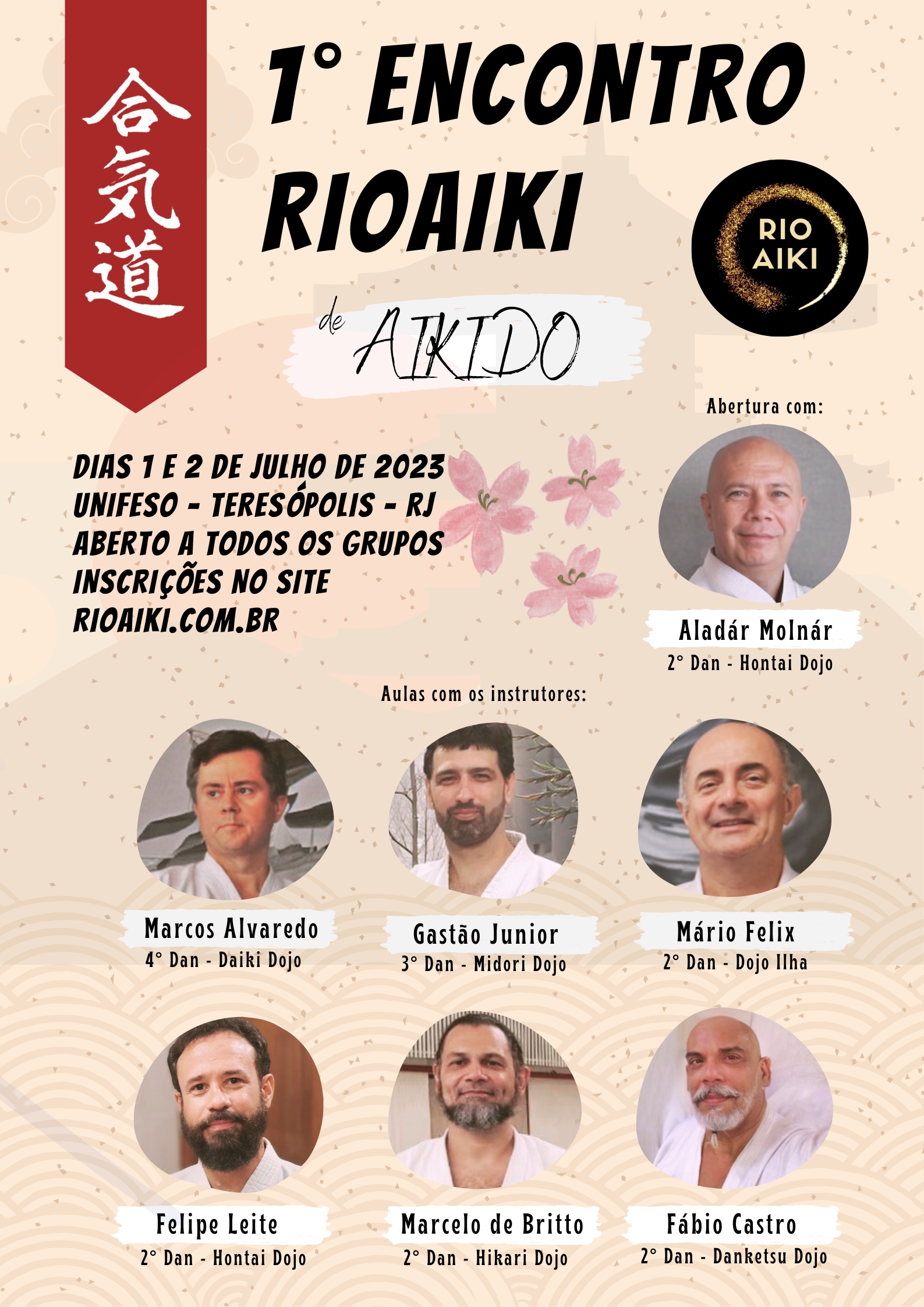 Realizamos o 1° Encontro RIOAIKI de Aikido