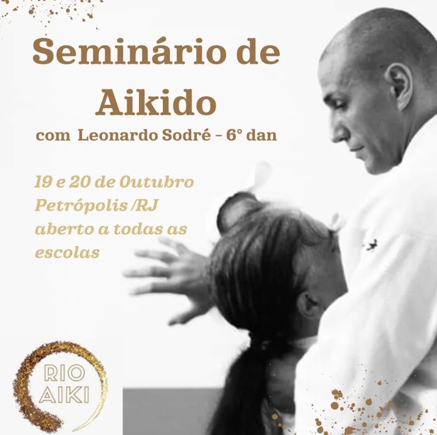 Vem aí o nosso seminário anual com Leonardo Sodré sensei nos dias 19 e 20 de Outubro de 2024